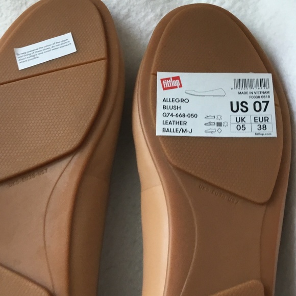 FlipFlop Allegro Leather Ballet Flat Size 7 - Picture 2 of 2